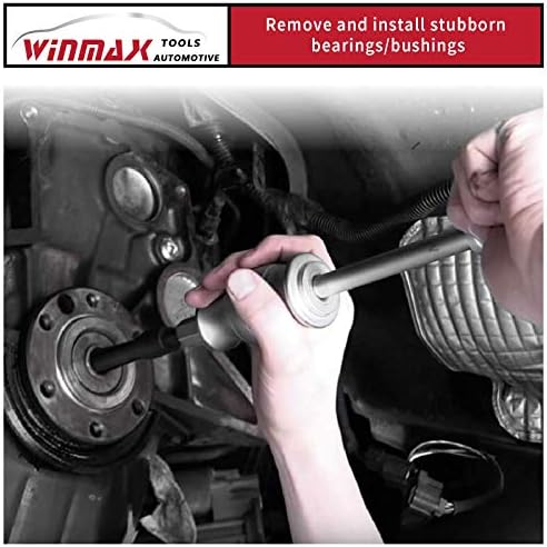 WINMAX TOOLS AUTOMOTIVE 16pc Blind Hole Pilot Bearing Гребец Internal & Extractor Remove w/Slide Hammer